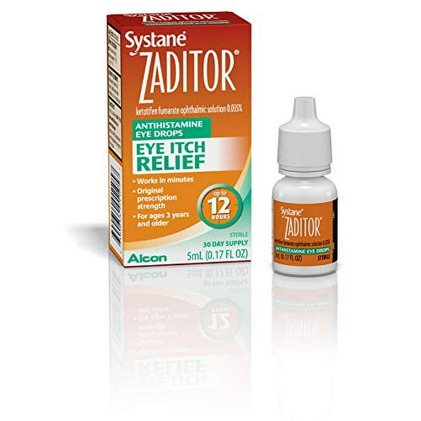 Zaditor Antihistamine Eye Drops, 5mL