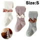 thumbnail image 1 of Conjunto de 3 piezas de mallas de color sólido con lazo de otoño e invierno para bebé niña Zhivalor 221970-1, 1 of 8