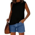 thumbnail image 3 of Women's Denim Bermuda Shorts Classic 5-Pocket Casual Jeans Shorts with Stretchy Fabric Mid-Rise Fit for Daily Outdoor Activities, 3 of 9