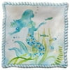 1 PC-6" Square Mermaid With Three Fish Melamine Plate