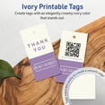 thumbnail image 3 of Avery Rectangle Price Tags, 1-1/2" x 3", Matte Ivory, 250 Total, 3 of 9