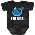 thumbnail image 3 of Inktastic 1st Birthday Whale Fish Boys Boys Baby Bodysuit, 3 of 5