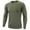 Army Green, variant on Lumeqa Men's UV Sun Protection UPF 50+ Shirts Long Sleeve Rash Guard Workout Quick Dry Shirt for Hiking Fishing Swimming