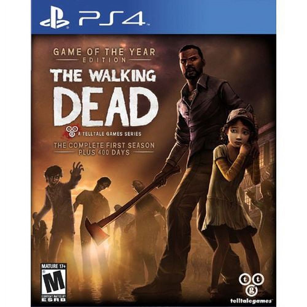 The Walking Dead The Complete First Season, Telltale Games, PlayStation 4 