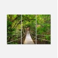 thumbnail image 2 of Bridge to Jungle Thailand - Landscape Photo Canvas Art Print, 2 of 3