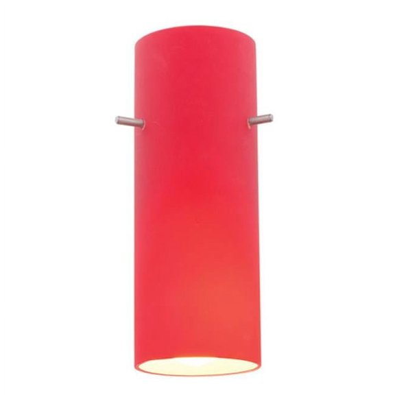 Inari Silk Glass Cylinder - Red
