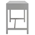 thumbnail image 6 of SAFAVIEH Esther Amish 2 Drawer Rectangle Wood Desk, Grey (22 in. W x 46 in. D x 30 in. H), 6 of 14