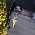 thumbnail image 2 of The Exorcist Regan Character Heavy Duty Metal Retractable Reel ID Badge Key Card Tag Holder with Belt Clip, 2 of 5