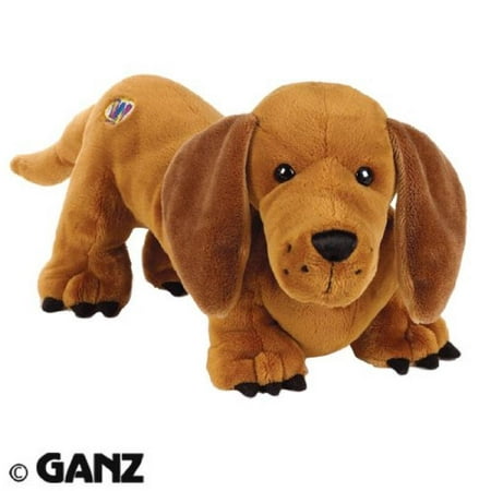 Webkinz Cinnamon Dachshund Dog Plush Toy With Sealed Adoption