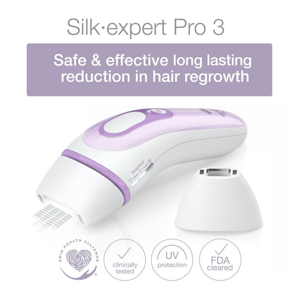 Braun Silk Expert Pro 3 PL3111 Women's IPL Hair Remover, White