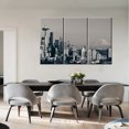 thumbnail image 4 of TISHIRON 3PCS Framed Canvas Wall Art Set,60"x40" Modern Washington Cityscape Canvas Art Decor, 4 of 7