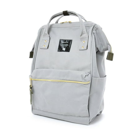 Anello Official Japan Light Grey Unisex Fashion Backpack Rucksack Diaper Travel Bag (Best Backpack For Japan Travel)