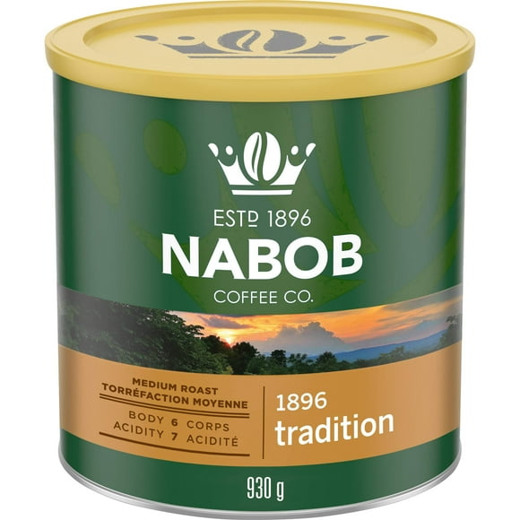 Nabob Traditional Fine Grind Ground Coffee, 930g