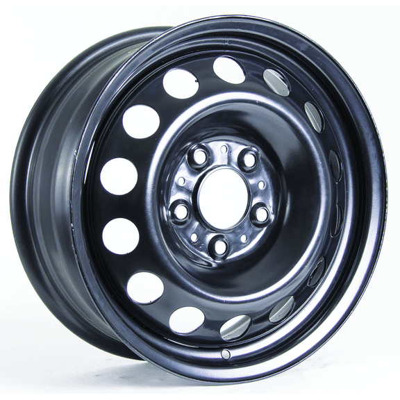 16x6.5 RTX Black Steel Wheel 5x120 (45mm)