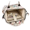 thumbnail image 4 of Mochila Kinmac para portátil, estilo abierto, 15,6 pulgadas, estampado floral, 4 of 9