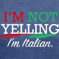 thumbnail image 3 of CafePress - Notyellingitalian1a Women's Deluxe T Shirt - Womens Tri-blend T-Shirt, 3 of 4