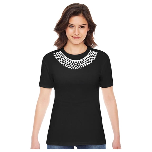 Feminism Quotes Womens Rights Collar Costume Women T-Shirt XXX-Large Black