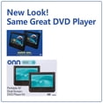 thumbnail image 6 of Onn 10" 1024p Dual Screen DVD Player with Digital Panel and 1024 x 600 Resolution, Black, 6 of 7