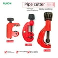 thumbnail image 2 of Professional-Grade Manual Pipe Cutter with Precision Cutting Wheel – Cuts Copper, Aluminum, PVC Pipes (3-28mm) – Durable, Lightweight & Easy-to-Handle Tool for Clean, Efficient Cuts in DIY and Home, 2 of 6