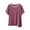 Hot Pink, variant on Pajamas Top for Women Sleep T-Shirt Crew Neck Short Sleeve Sleepwear Soft Pjs Tshirts Loose Comfy Lounge Shirt