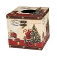 thumbnail image 3 of Abbracc Christmas Tissue Box Cover Napkin Box Portable Home Decoration Accessories Paper Christmas Tree, 3 of 9