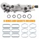 thumbnail image 5 of Carcasa de filtro de aceite de motor con kit de enfriador de aceite Chrysler 3.2L, 5 of 6