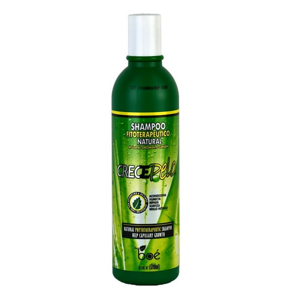 Crece Pelo Natural Phitoterapeutic Shampoo, 12.5 oz