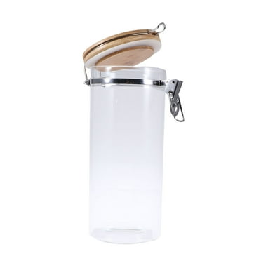 Raindrops Airtight Pet Storage Jar Glass Jar Dry Food Storage Container Size 5