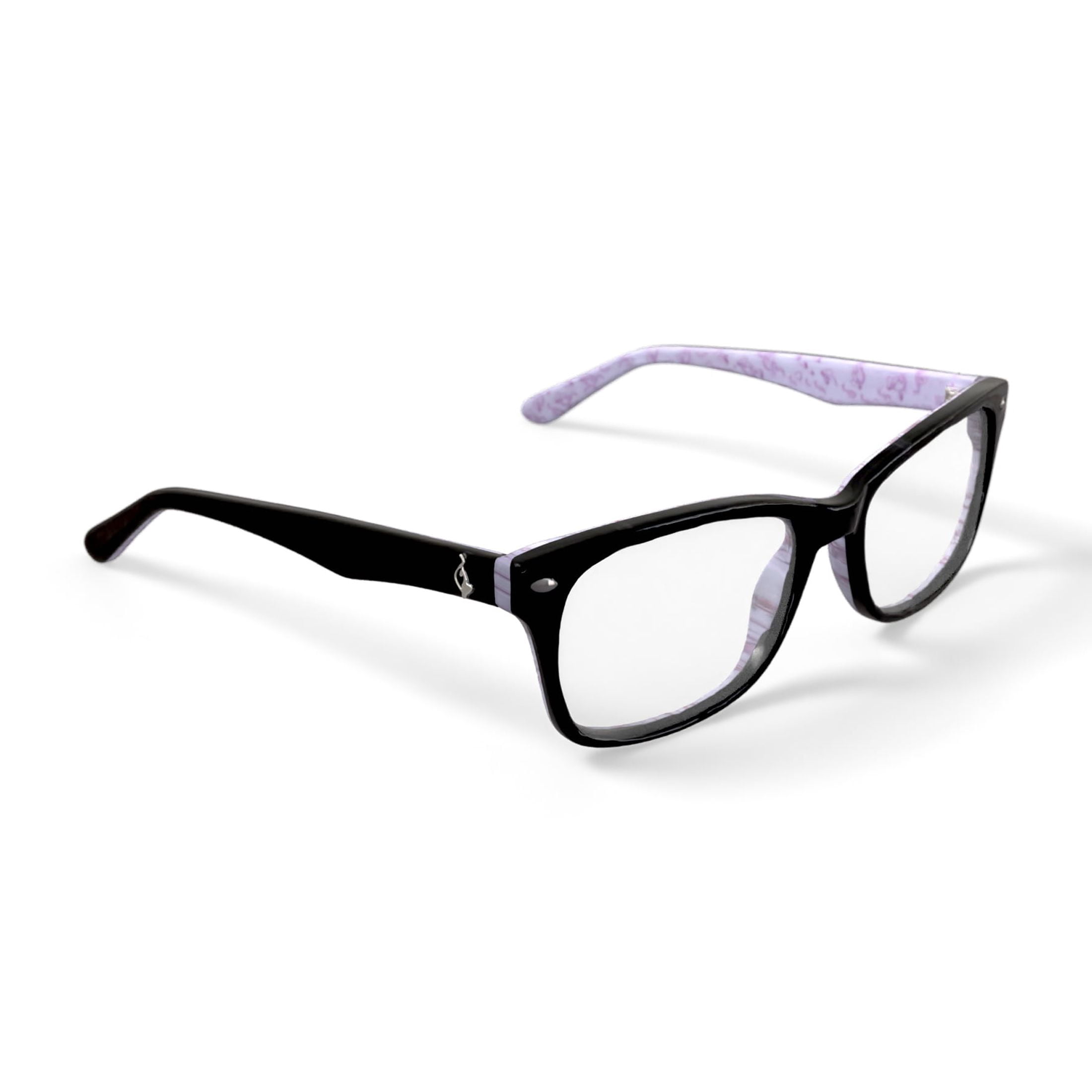 Baby Phat Women's BV270 Square Prescription Eyeglasses with Case, Black