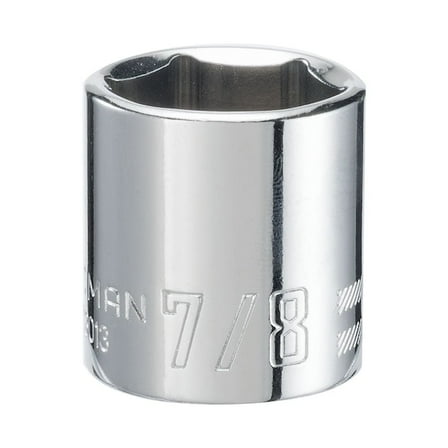 Craftsman Sockets, 3/8" Drive 7/8" 6 Point SAE Sha, CMMT43013 CMMT43013