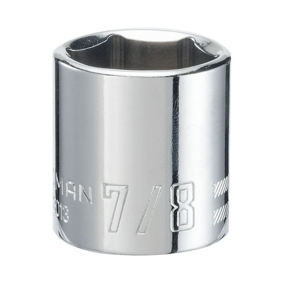 Craftsman Sockets, 3/8" Drive 7/8" 6 Point SAE Sha, CMMT43013 CMMT43013