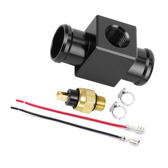 Youkk Thermostat Thermostat Interrupteur de Température de l'Eau Interrupteur de Température Interrupteur de Radiateur Noir