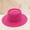 Hot Pink, variant on Only Moment Hot Pink Women Straw Hat acrylic fibe UPF 80 Wide Brim Pontytail Summer Beach Hats One Size