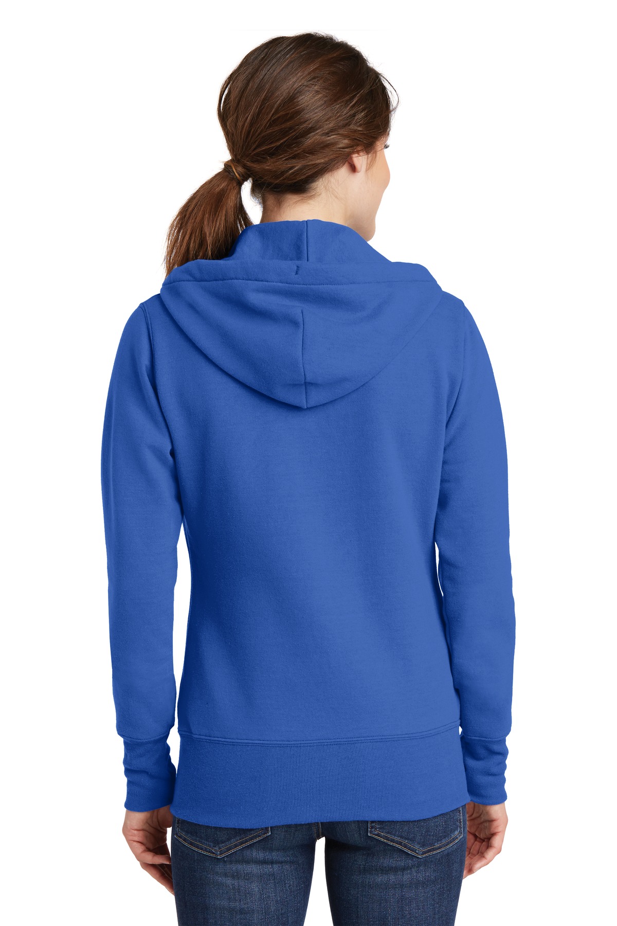 Port & Company Classic Full Zip Hooded Sweatshirt (LPC78ZH) Royal Blue, XL - image 2 of 2