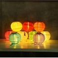 thumbnail image 3 of Paper Lanterns - LED Solar Lights Night Light String Lights for Baby Bridal Shower Birthday Wedding Party Decorations, 3 of 9