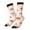 2 Black-1, variant on Mushrooms Crew Socks for Men & Women, Breathable Casual Athletic Ankle Socks