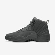Nike Mens PSNY Public School x Air Jordan 12 Retro Dark Grey/Black 130690-003