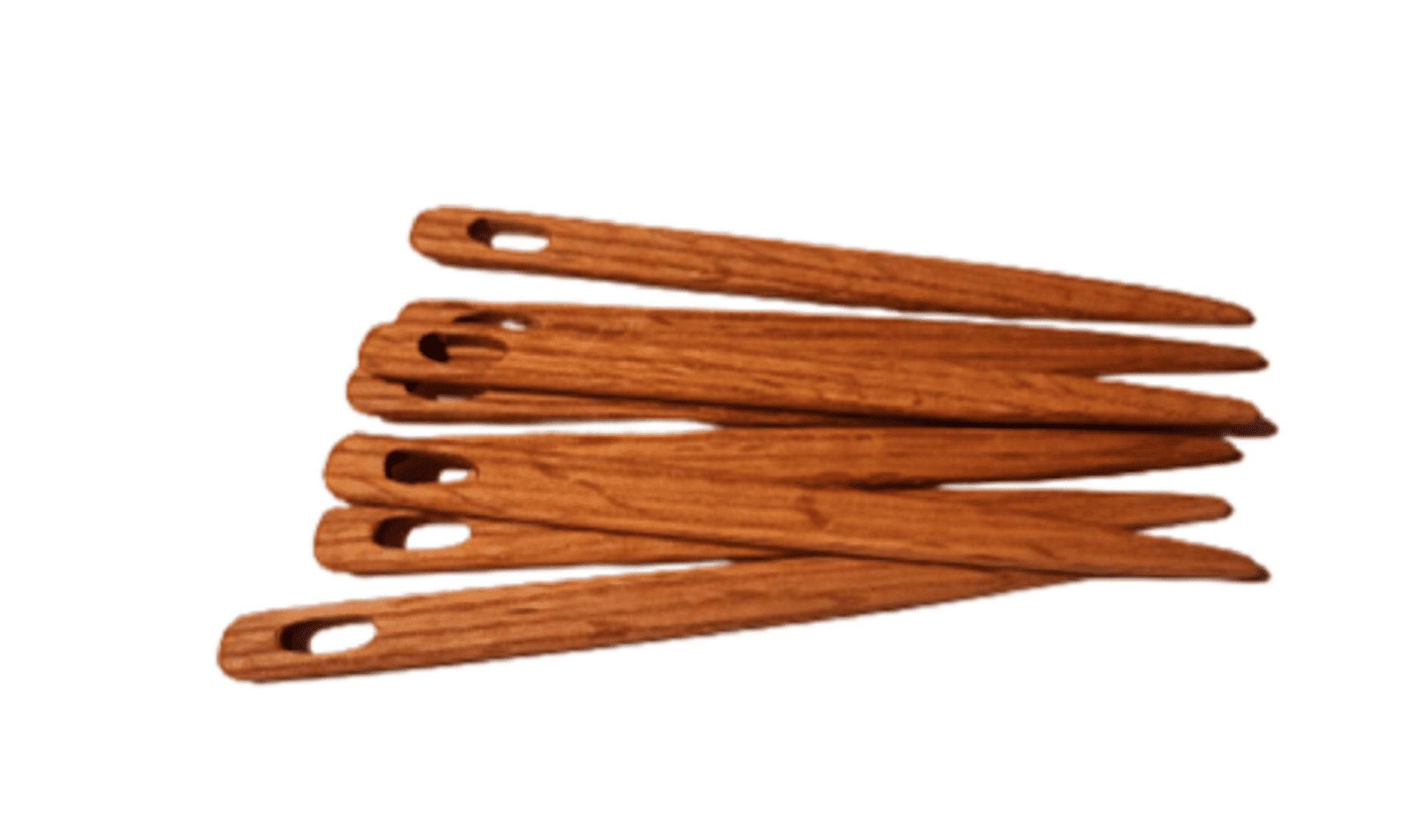 Pack of 8 Toothbrush Multipurpose Weaving Needles 6 inches long. Red