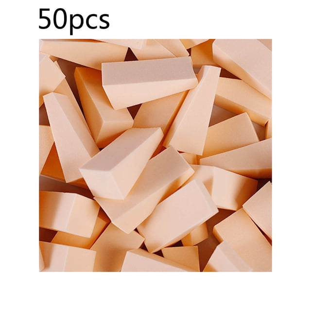 50pcs Makeup Applicator Beauty Sponges Sponge Makeup Applicator For Foundation Liquid