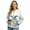 Sea Turtle Coral Watercolor, variant on Short Bomber Jacket Women Zip Up Long Sleeve Casual Coat Fall Fashion Motorcycle Jackets Loose Fit Cropped Coats Lightweight Fall Winter Clothes, Large, Sea Turtle Coral Watercolor