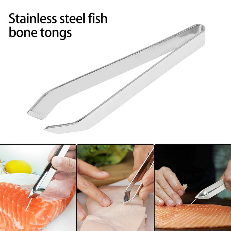 Willstar Stainless Steel Fish Bone Tweezers Pincer Puller Remover Tongs  Kitchen Gadgets Tools Deboner Kitchen Tool