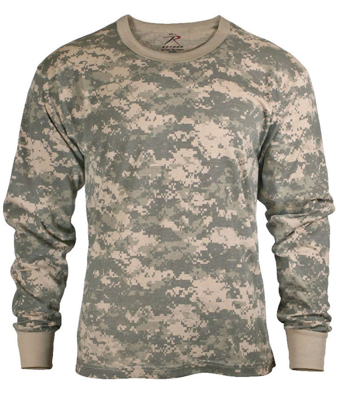 Smokey Branch Camouflage Long Sleeve T-Shirt Tactical Military Shirt Rothco 6770 