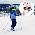 thumbnail image 4 of Kids Ski Shoulder Harness Leash, Skating, Snowboard, Roller Skating Training Harness, Shock Absorbing Teaches Speed for Beginners Pink, 4 of 6