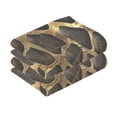thumbnail image 3 of joogoo 2 PCs Hand Towels Sets Snakes Print Cotton Face Towel Bathroom Decorative, 3 of 7