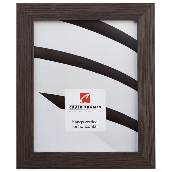 Craig Frames Bauhaus 125, 20 x 30 Inch Picture Frame, Melinga Gray Oak