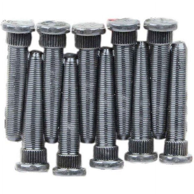 Moser Engineering 8010 0.5-20 x 3 Filetage avec Kit de Goujons de Roue à Molette 0,62&44; Pack de 10