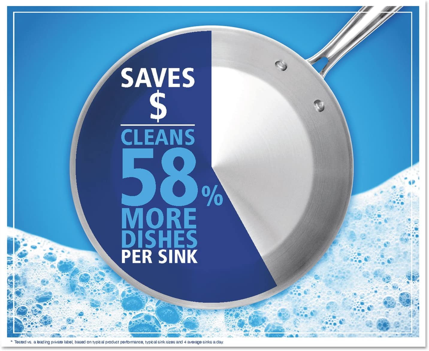 Manual Pot & Pan Dish Detergent, 38 oz Bottle, 8/Carton
