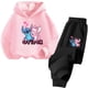 thumbnail image 2 of Sudadera con capucha de Stitch Kawaii para niñas, conjunto informal de sudadera de manga larga y pantalones largos para niños de 2 a 13 años, conjunto de 2 piezas de ropa de otoño, 2 of 5