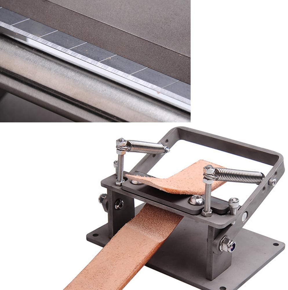CNCEST Leather Peeling Machine Splitter Manual Leather Skiver Peeler US