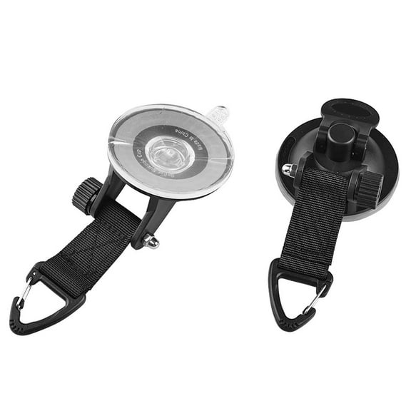 OUNONA  2 Pcs Suction Cup Fixing Hook Easy to Use Hooks Wall Hanging